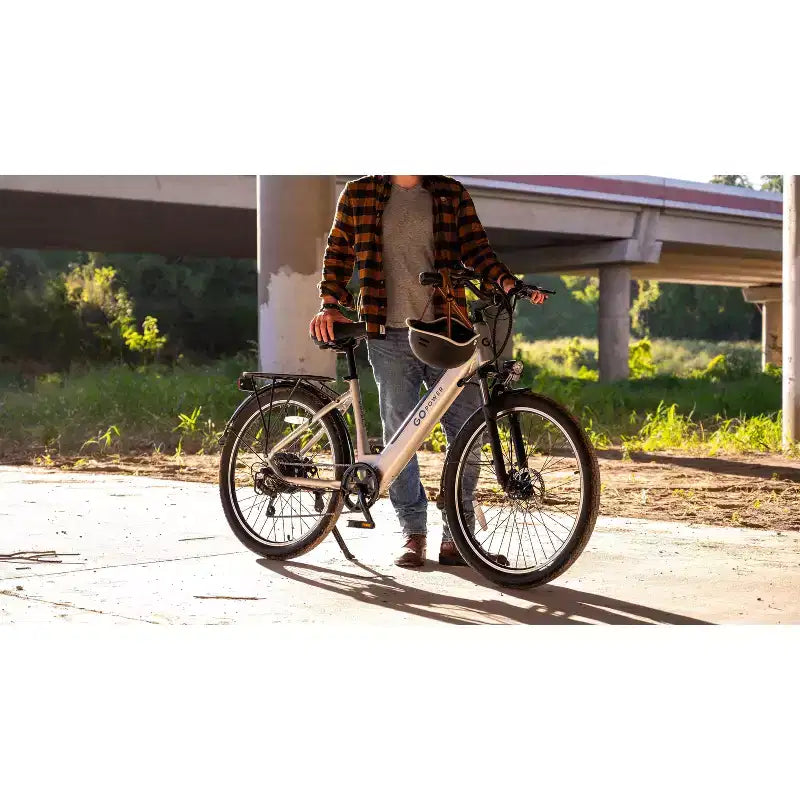 GoPowerBike GoVelo elektrische fiets voor volwassenen | Uit de doos gehaald
