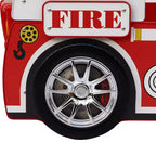 GDFStudio Juna Einzelbett-Feuerwehrbett mit LED-Beleuchtung