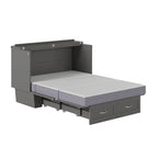 Monroe Murphy-Betttruhe in Doppelbettgröße mit 6 Memory-Foam-Matratzen