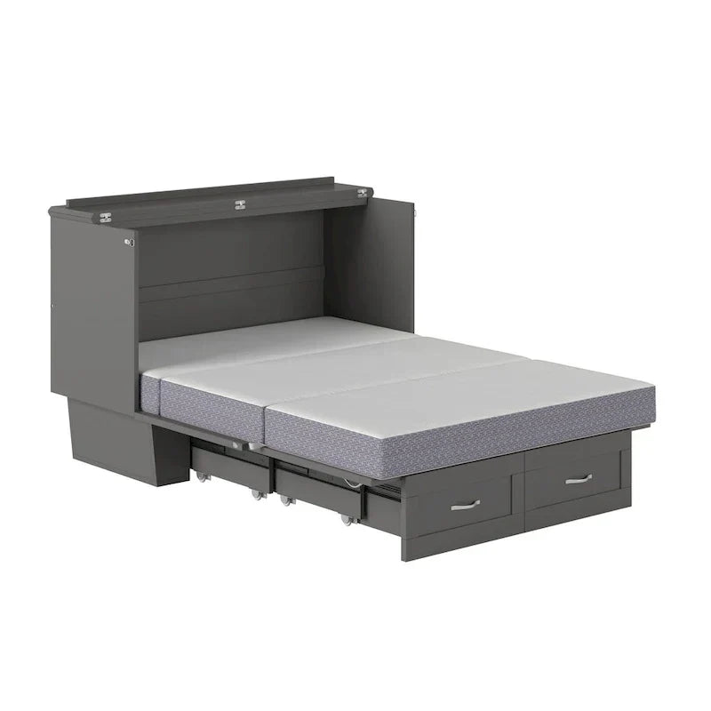 Monroe Murphy-Betttruhe in Doppelbettgröße mit 6 Memory-Foam-Matratzen