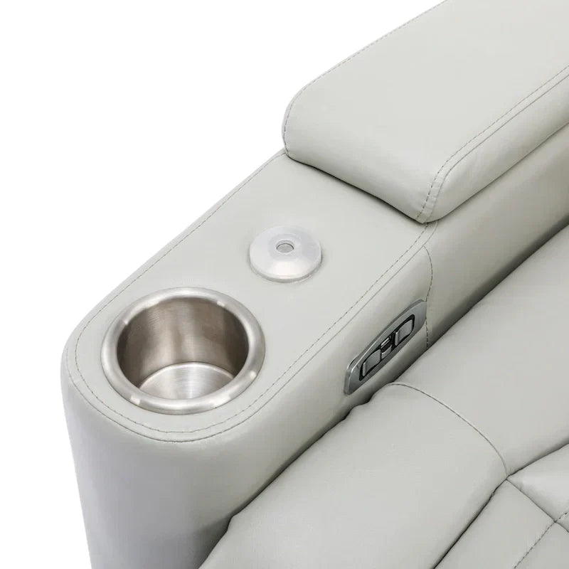 Poltrona reclinabile elettrica multifunzionale girevole a 270° per home theater
