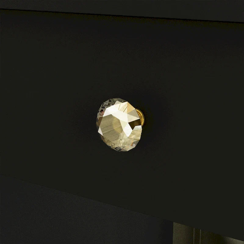 Luxuriöser LED-Schminktisch mit 9 Schubladen, eleganter Schminkplatz