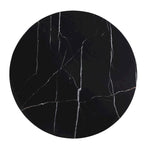 Set Morden Fort moderno e lussuoso composto da tavolo da pranzo rotondo e 4 sedie