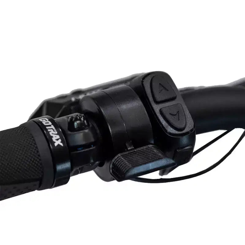 GOTRAX elektrische hybridefiets met dikke banden voor volwassenen, 26 inch, lage instap - Groen