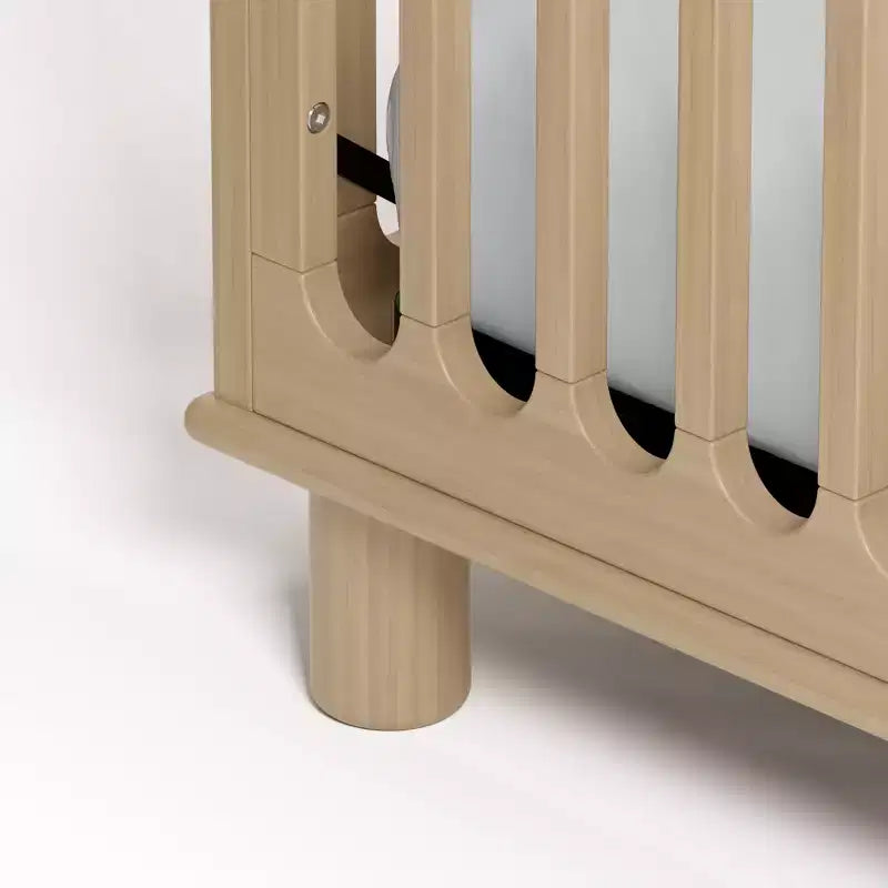 Storkcraft Sicily Deluxe 3-in-1-converteerbaar babybed met peuterbeveiligingshek