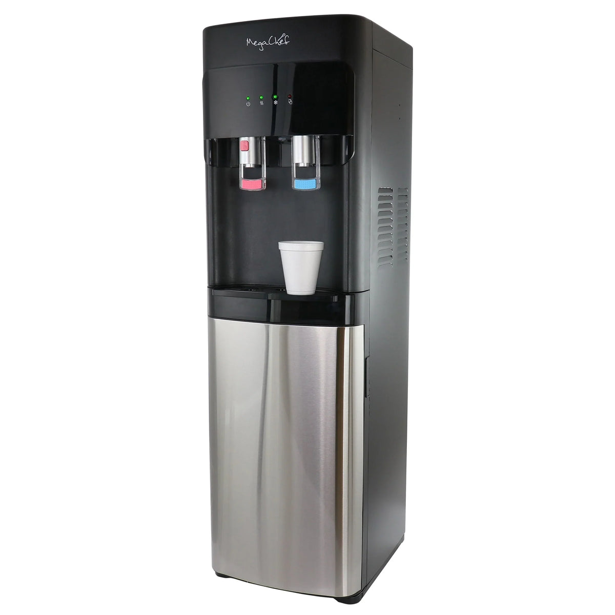 Dispenser d'acqua calda e fredda MegaChef con caricamento dal basso - 12x13.6x41