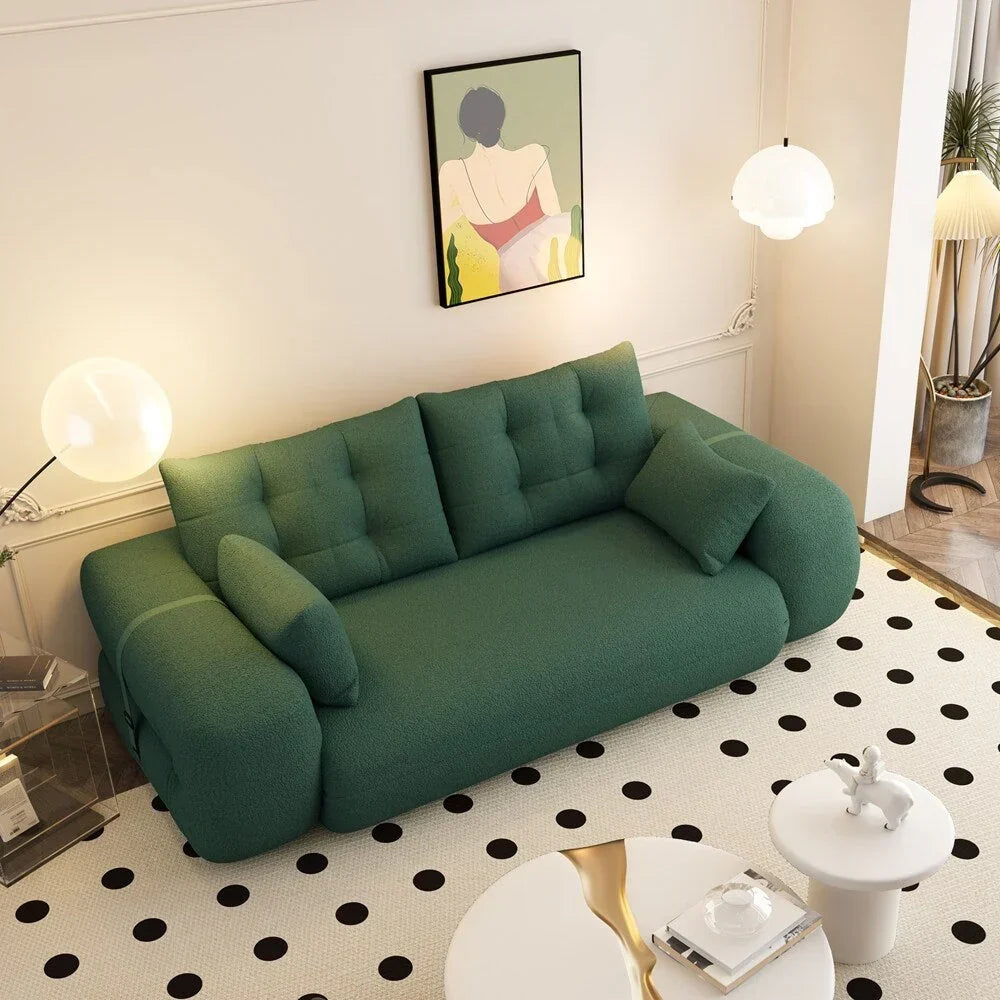 Divano letto pieghevole multifunzionale da 78,7 pollici