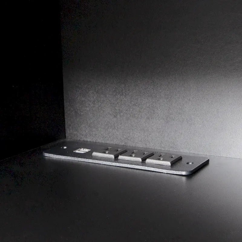 Mobile TV sospeso nero con LED a 16 colori, stile flottante, per 1 Stanza