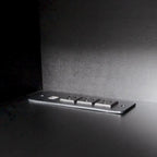 Mobile TV sospeso nero con LED a 16 colori, stile flottante, per 1 Stanza