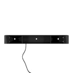 Mobile TV sospeso nero con LED a 16 colori, stile flottante, per 1 Stanza