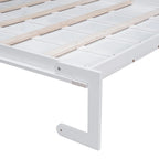 Letto a scomparsa matrimoniale White Queen con cuscino, letto a muro per 1