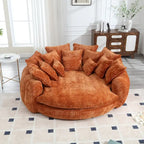 Comodo divano letto matrimoniale a panetto, divano letto oversize con braccioli