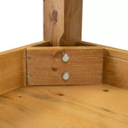 Flash Furniture 46 x 30 Rectangular Solid Pine Farm Dining Table