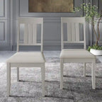 CraftPorch klassisches 7-teiliges Esszimmer-Set aus Holz
