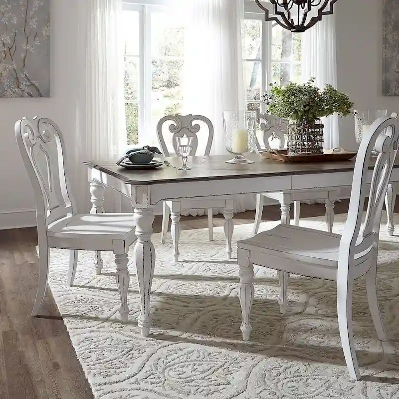Magnolia Manor Seitenstuhl mit Splat-Rückenlehne (2er-Set)