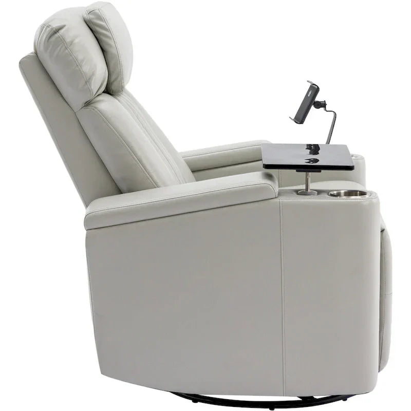 Poltrona reclinabile elettrica multifunzionale girevole a 270° per home theater