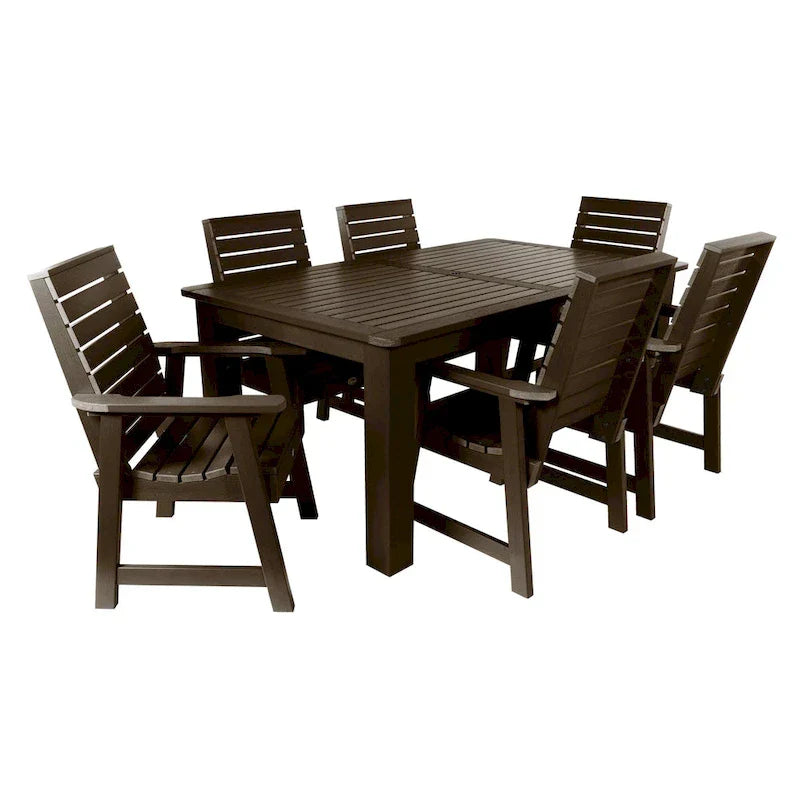HIGHWOOD PROFESSIONAL 7-dijelna vanjska garnitura za blagovanje 42x72