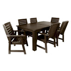 HIGHWOOD PROFESSIONAL 7-dijelna vanjska garnitura za blagovanje 42x72