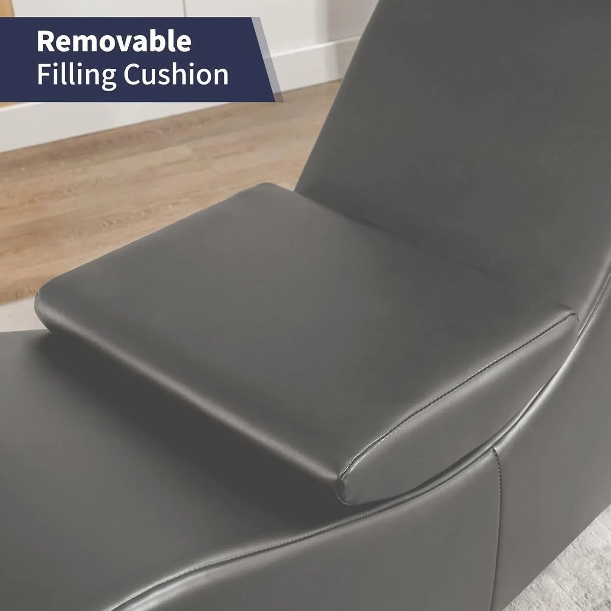 Mixoy yogastoel voor binnen, gebogen yogochaises-lounge voor volwassenen om te stretchen, sporten en ontspannen