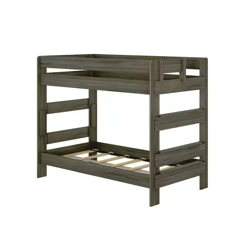 Plank+Beam Etagenbett aus Massivholz im Landhausstil, Twin über Twin, für Erwachsene