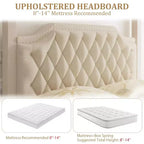 Hemelbedframe voor queensize bed met palen, hoekbeugels voor 4 hoeken, ondersteuning met latten van massief hout, geen boxspring nodig, geluidloos