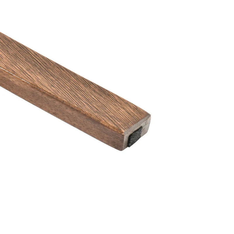 Houten eetkamerstoelen met lattenrug, set van 4