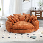 Comodo divano letto matrimoniale a panetto, divano letto oversize con braccioli