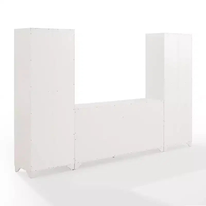 Set da 3 pezzi Tara di credenza e dispensa effetto usurato - Crosley