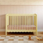 Babyletto Swell 4-in-1 umbaubares Kinderbett mit Umbausatz zum Kleinkinderbett