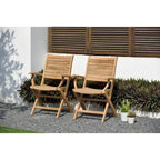 Amazonia Teak Sessa ausziehbares 13-teiliges Terrassen-Ess-Set – 13-teilig