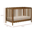 Babyletto Swell 4-in-1 umbaubares Kinderbett mit Umbausatz zum Kleinkinderbett