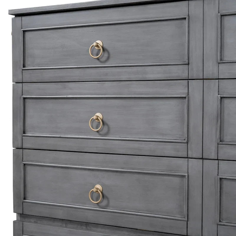 Queensize opklapbed met grote laden
