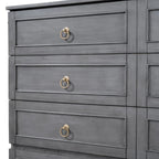 Queensize opklapbed met grote laden