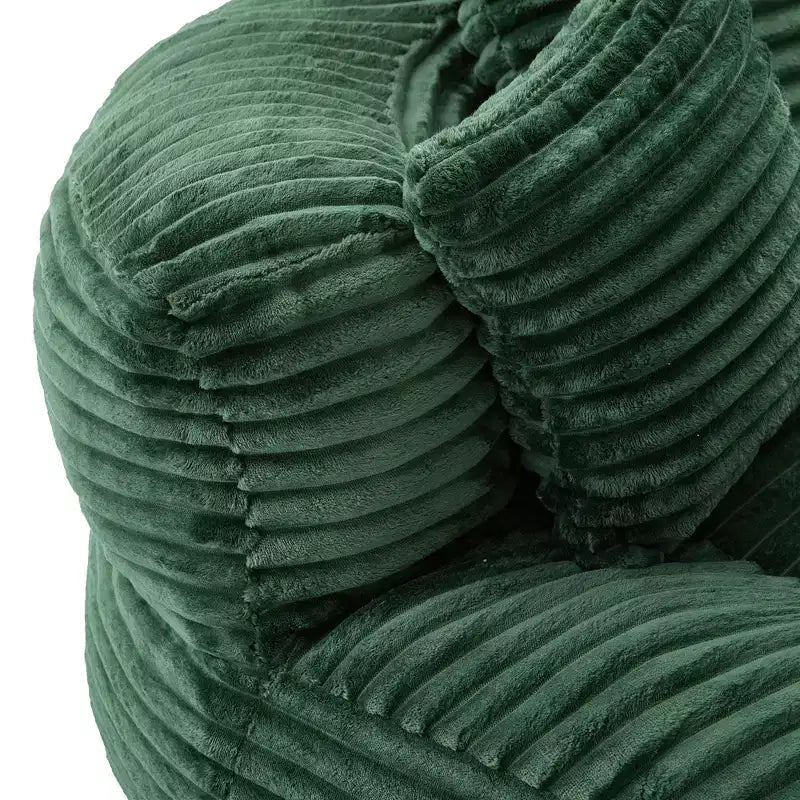 Sitzsack-Sofa für Erwachsene und Kinder, übergroßer Cord-Sitzsack mit 3 Kissen und Armlehne für Wohnzimmer oder Schlafzimmer