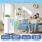 Portable Air Conditioners, Flarhetoric 10000 BTU Cooling/Fan/Dry 3 IN 1 Portable Ac unit for Room 560 SQ.FT, Units for Low Noise rooms