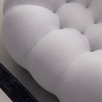 Divano relax curvo a bolle per 2 persone, a forma di nido d'ape, con tessuto 3D, per soggiorno, salotto o appartamento