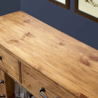 Credenza Crosley Roots con finitura naturale - 52 W x 18 D x 36 H