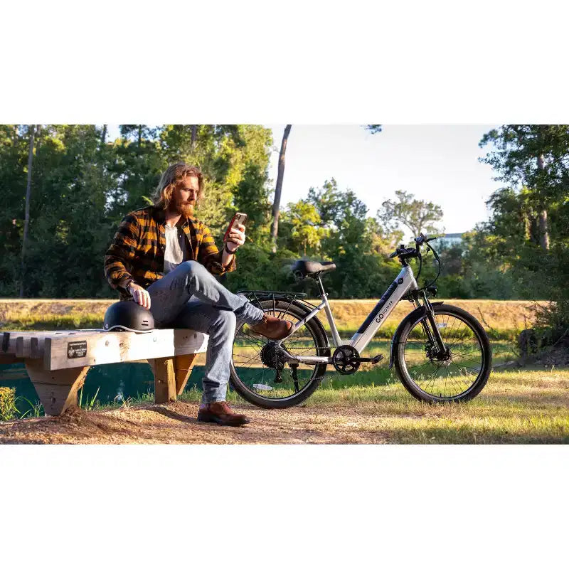 GoPowerBike GoVelo elektrische fiets voor volwassenen | Uit de doos gehaald