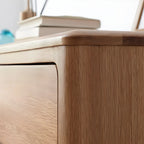 Dresser Doppju Tradizzjonali tal-Injam tal-Ballut Naturali għall-Kamra tas-Sodda