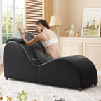 Mixoy yogastoel voor binnen, gebogen yogochaises-lounge voor volwassenen om te stretchen, sporten en ontspannen