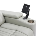 Poltrona reclinabile elettrica multifunzionale girevole a 270° per home theater