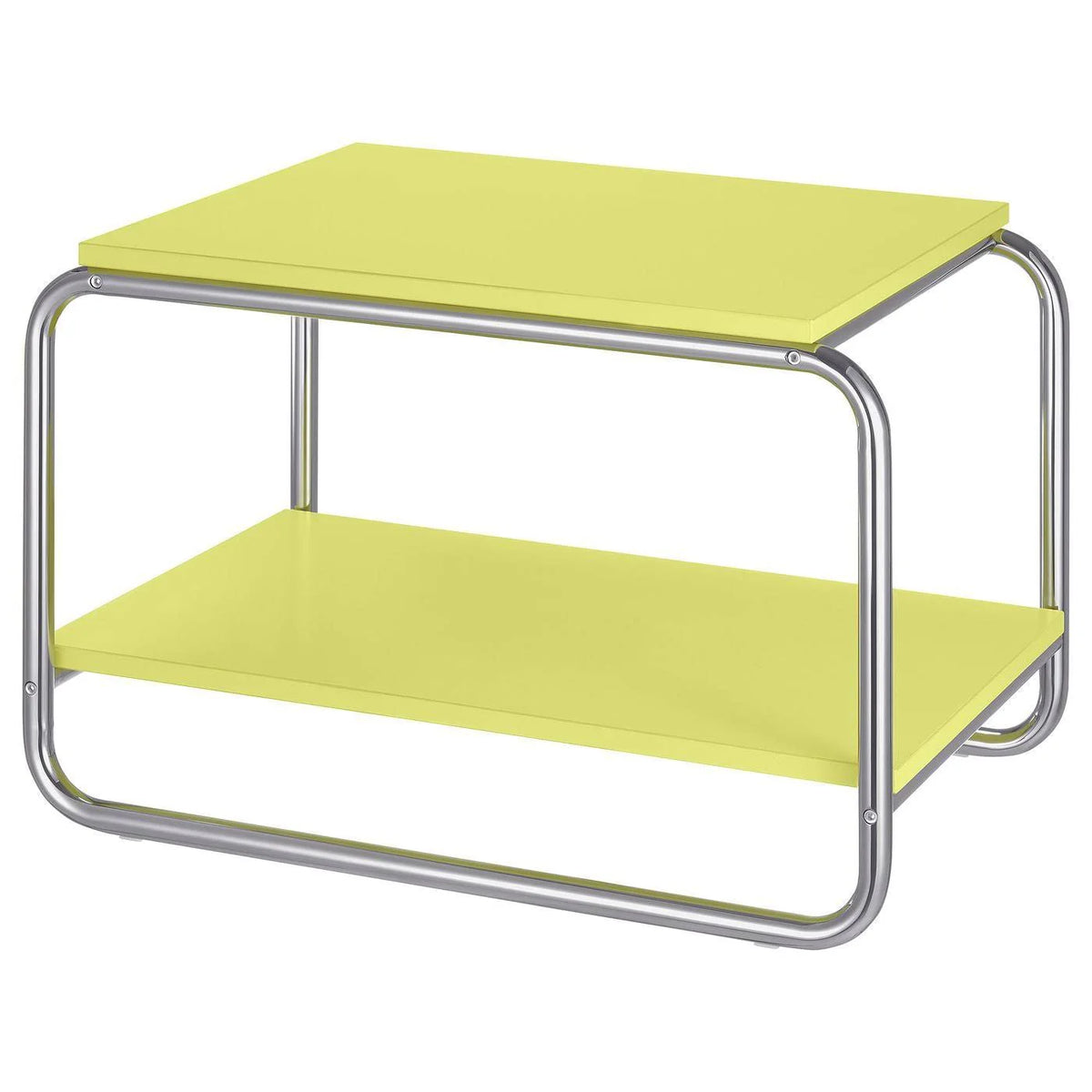 Tisch – Gelb/Silber