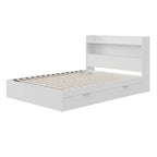 Plattformbett Hunter mit Kopfteil