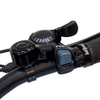 GOTRAX elektrische hybridefiets met dikke banden voor volwassenen, 26 inch, lage instap - Groen