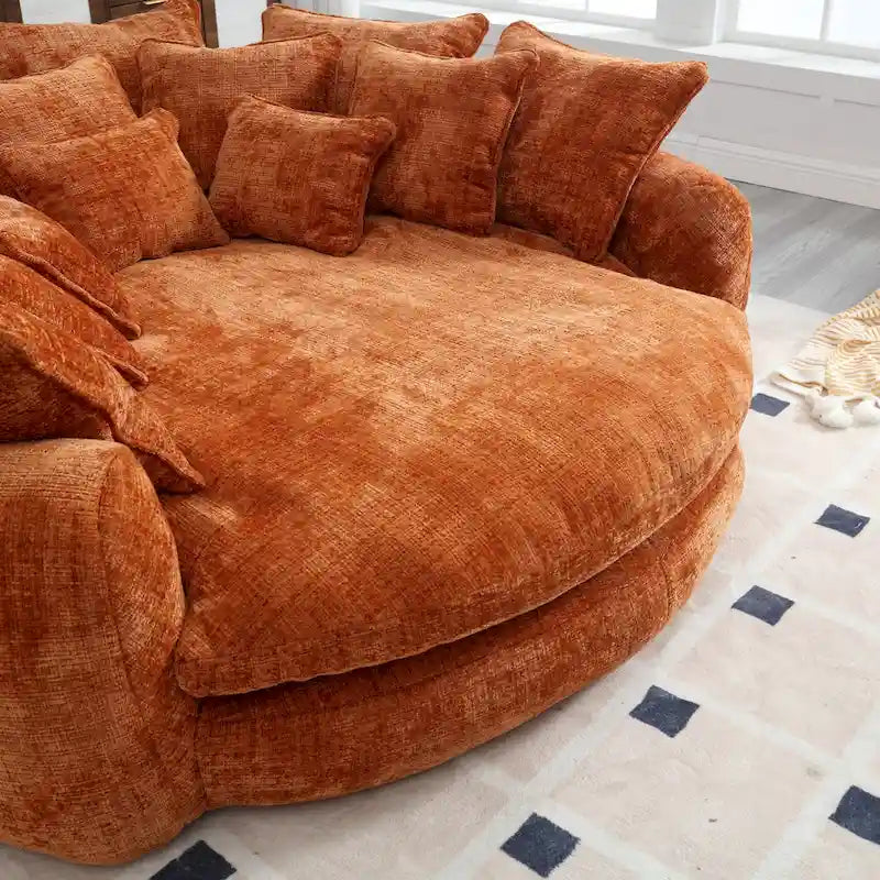 Comodo divano letto matrimoniale a panetto, divano letto oversize con braccioli