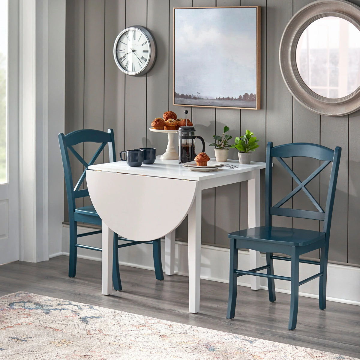 Simple Living Country Cottage Dining Chairs (Set of 2)