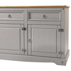 65 Wood Buffet Sideboard Farmhouse - Corona Collection