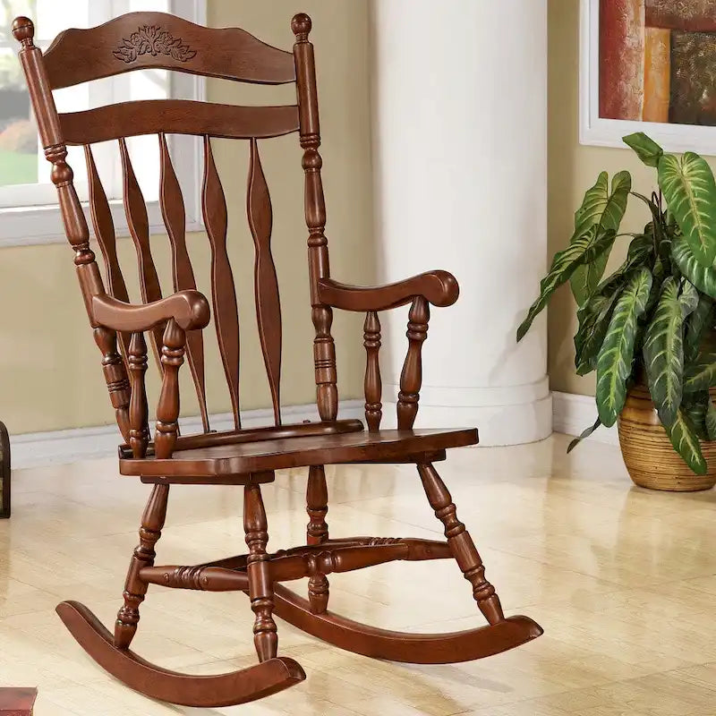 Sedia a dondolo in stile country Windsor Maderne