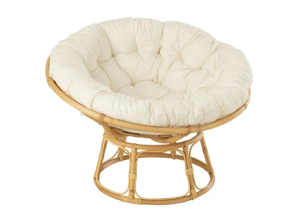 Rattan-Sessel – Beige