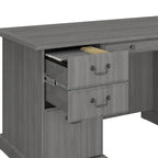 Bush Furniture Saratoga directiebureau met laden en opbergruimte